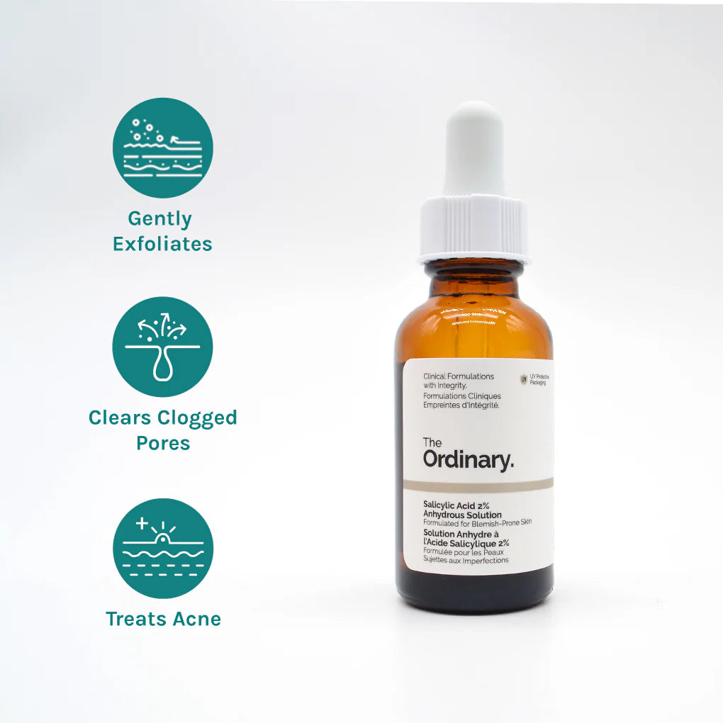 The Ordinary Salicylic Acid 2% Anhydrous Solution | a-z cosmetics
