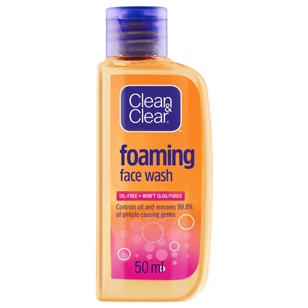 Clean & Clear foaming (oil Control) Face wash 50 ml