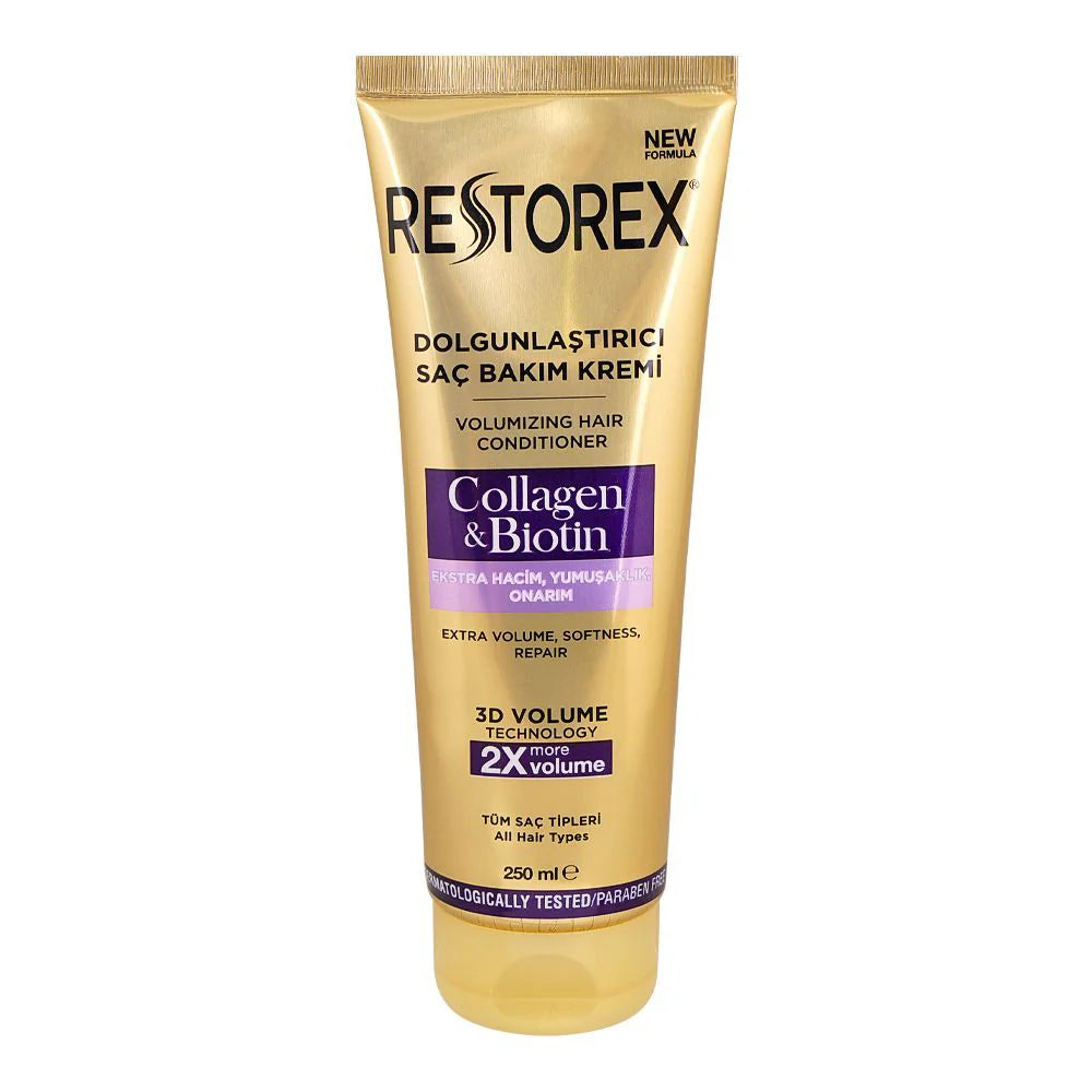Restorex Collagen Ve Biotin Dolgunlaştırıcı Saç Bakım Kremi 250 ml