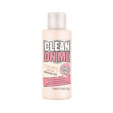 The Original Pink: Soap & Glory Clean On Me Creamy Shower Gel (75ml)